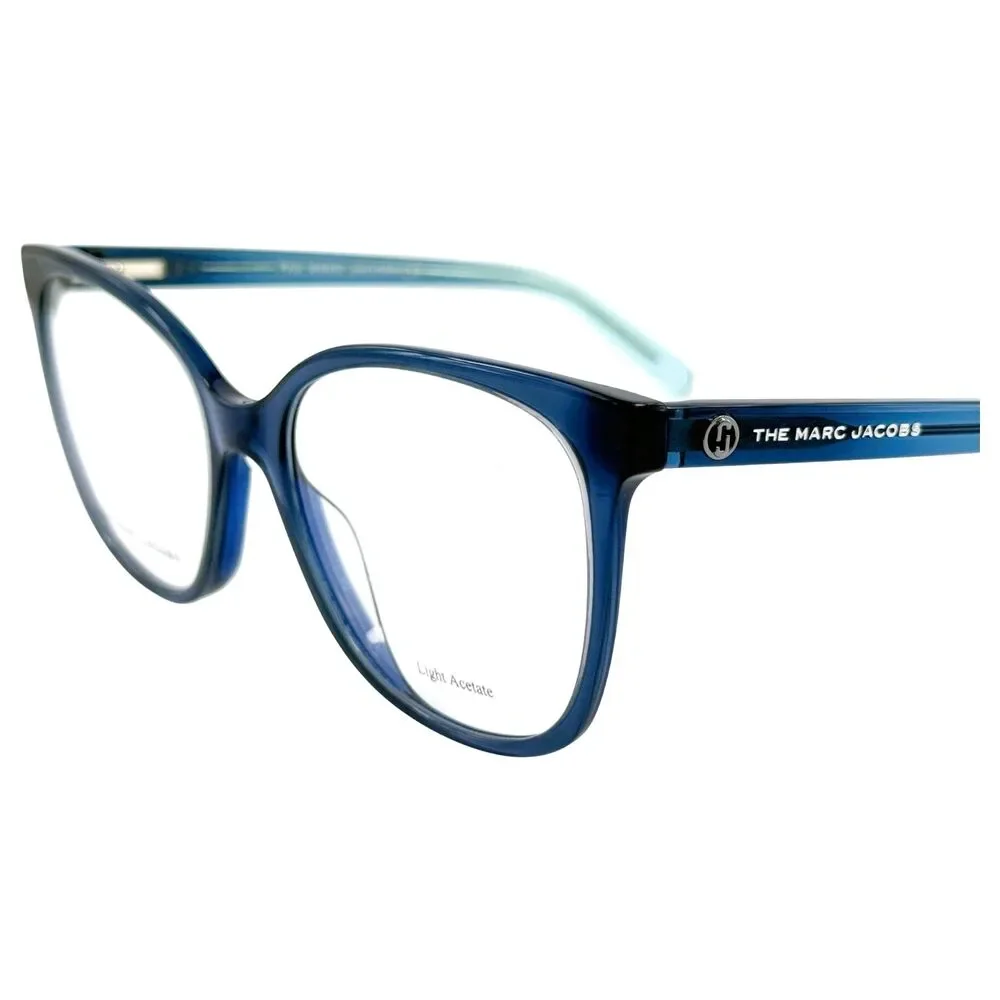 Marc Jacobs Marc 540 Womens Plastic Eyeglass Frame ZX9 Blue Azure 53-17